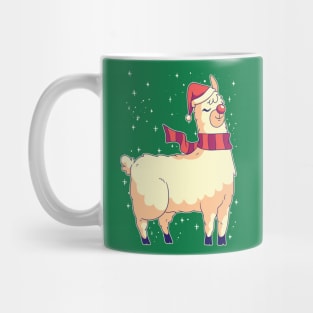 Christmas Alpaca Mug